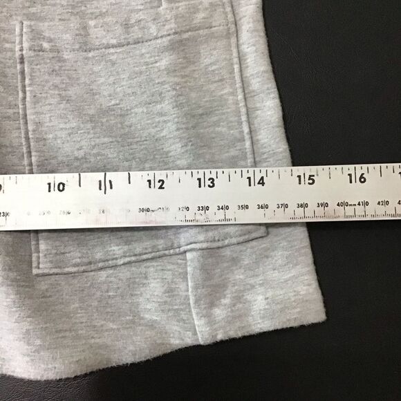 Tahari Light Gray Women's Fitted Soft Blazer Cardigan XS - Picture 8 of 12